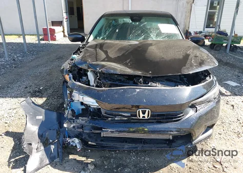 2023 Honda Civic Ex /Ex W/O Bsi из США, поврежденный, VIN 2HGFE1F73PH320247